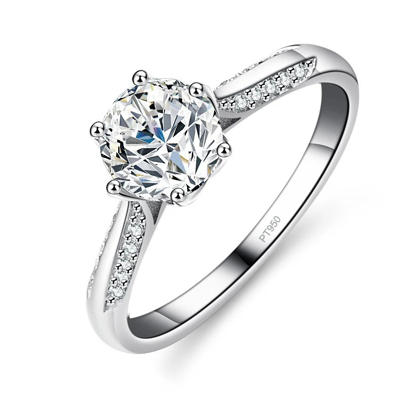 خاتم خطوبة لوميرا 1 قيراط من ا - مراجعة Moissanite Engagement Ring 1 Carat وسعره