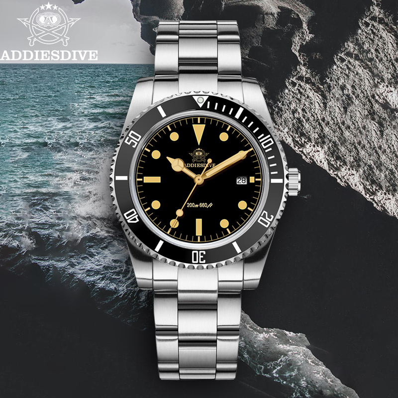 Addiesdive 39 مللي متر ساعة سا - مراجعة Watch Accessories وسعره
