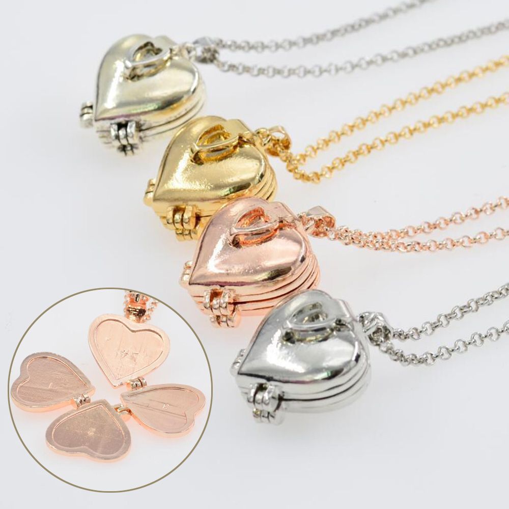 صورة الموضة صورة المنجد قلادة  - مراجعة Heart Locket Necklace Photo وسعره